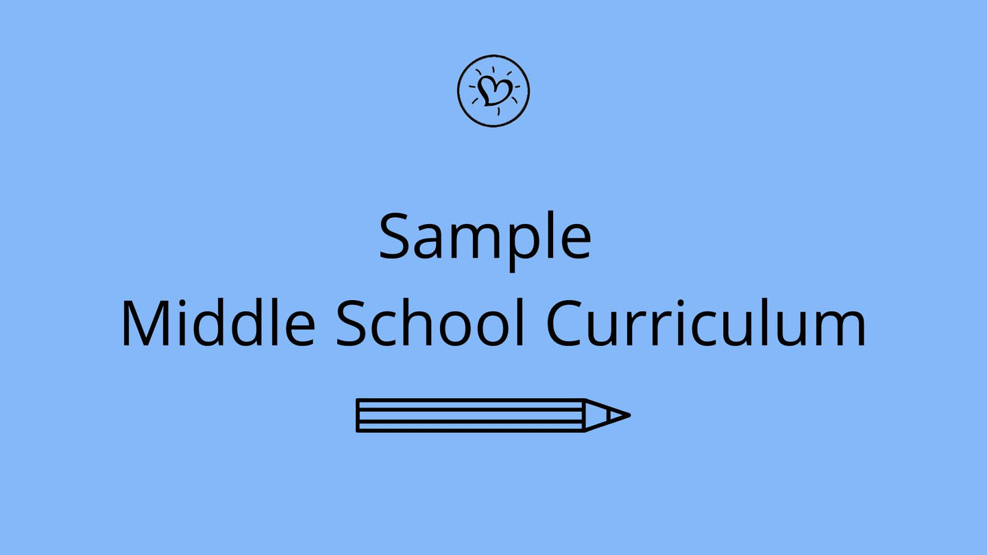 Sample Middle School Curriculum